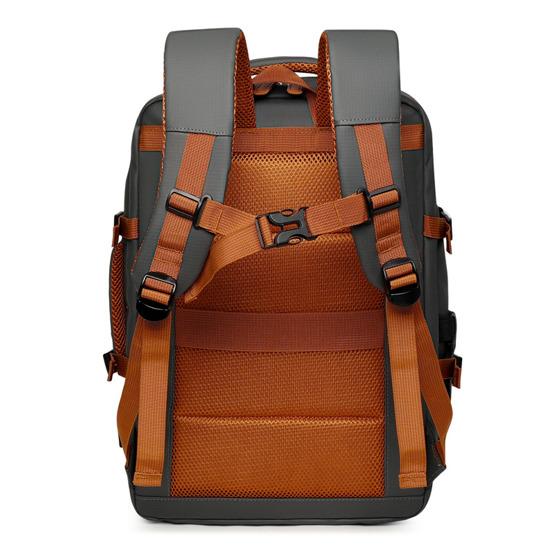 New cross-border high-end men's computer backpack, large-capacity casual business backpack, commuting, business trip and travel bag Specification drawing
