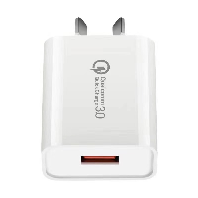 18W Qualcomm Fast Charging qc3.0 mobile phone fast charging head SAA/ETL certified, European, American and Australian standard mobile phone charger Application Scenario