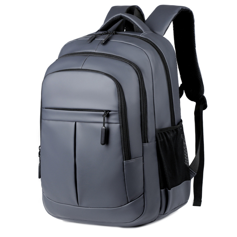 Wholesale of new simple and multi-functional backpacks for men's business and casual backpacks with large capacity for commuting to work and computer bags Item Picture
