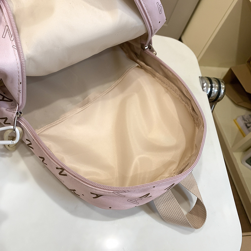 New cute little bear lightweight backpack, Japanese-style Instagram student casual mini backpack, versatile backpack for girls Application Scenario
