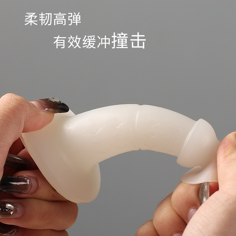 Silicone door stopper anti-collision pad, no need for drilling, door suction, rubber door plug for household door, wall door suction, silent door stop, a magic tool Specification drawing