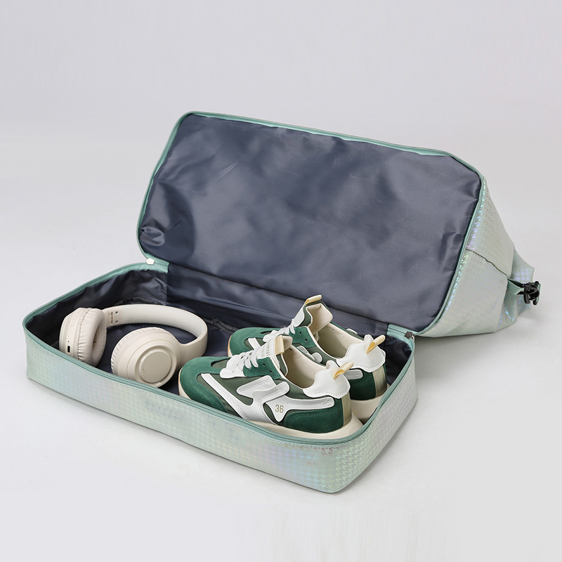 Cross-border fashionable and colorful sports and fitness bag with dry and wet separation, large-capacity luggage storage bag that can be worn over a travel bag with a pull handle Specification drawing