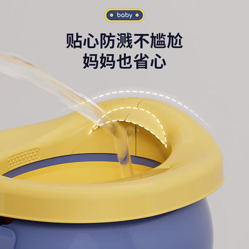Portable indoor toilet for children, specially designed for boys and girls, foldable toilet for infants and toddlers, urinal toilet details Picture