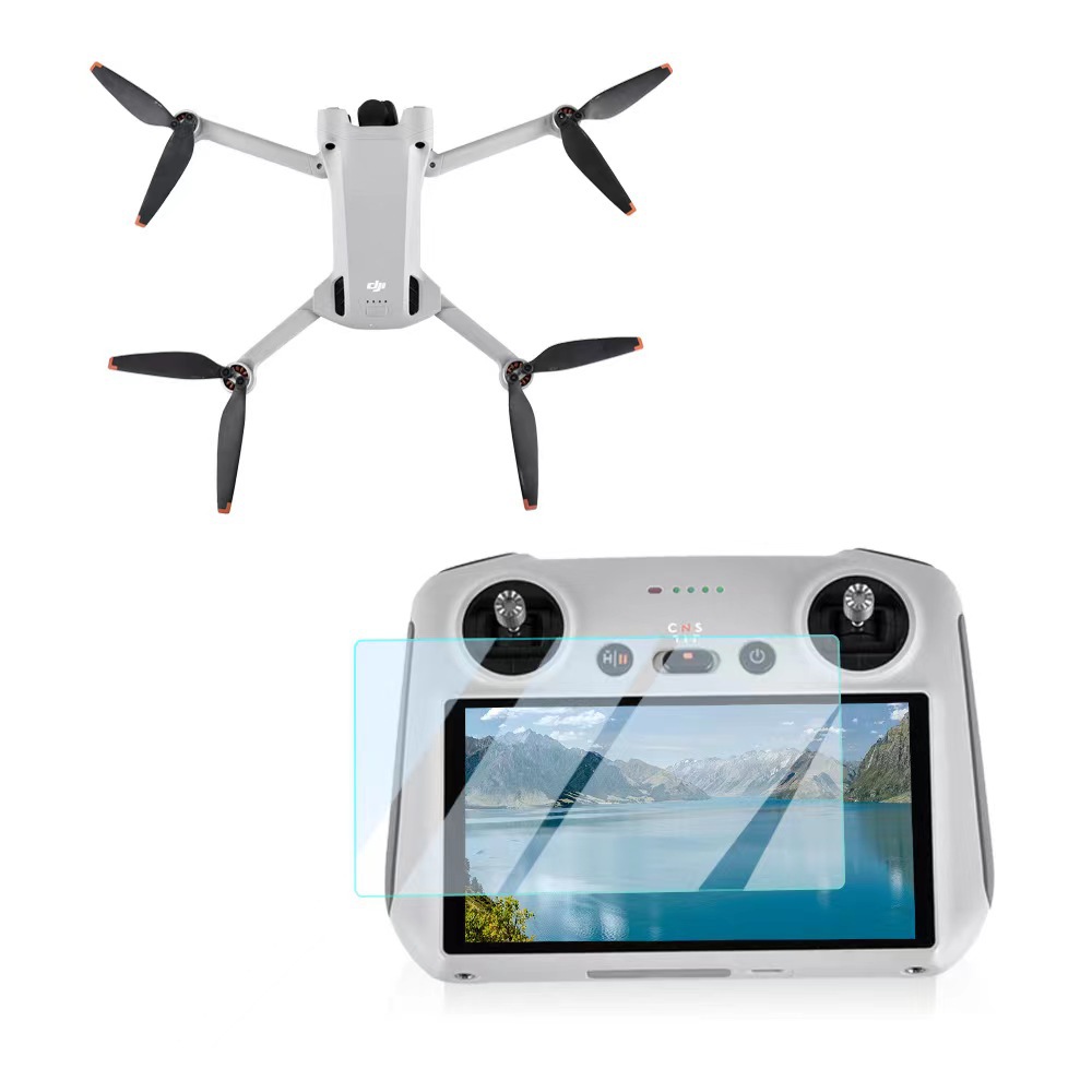 Suitable for DJI Mini3 pro remote control tempered film, DJI Mini3 glass film, DJI Mini 4 pro tempered film Application Scenario