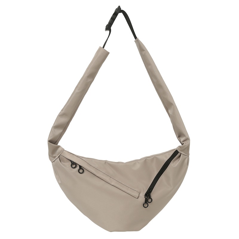 Nylon crossbody bag for women 2022 New style trendy dumpling bag, lightweight and large-capacity crossbody bag, underarm bag, couple single-shoulder bag Item Picture