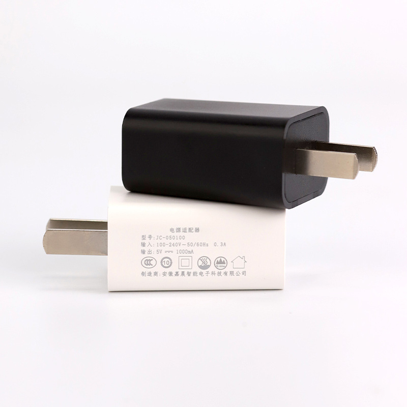 5v1a charger, 3c certified usb charging head, universal small appliance adapter, 5v1a charging head details Picture