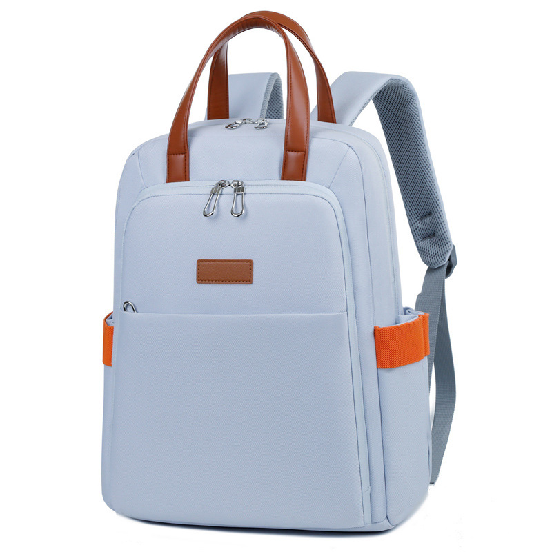 Business backpacks, ladies' laptop bags, 16-inch high-end large-capacity backpacks, travel bags, student schoolbags Item Picture