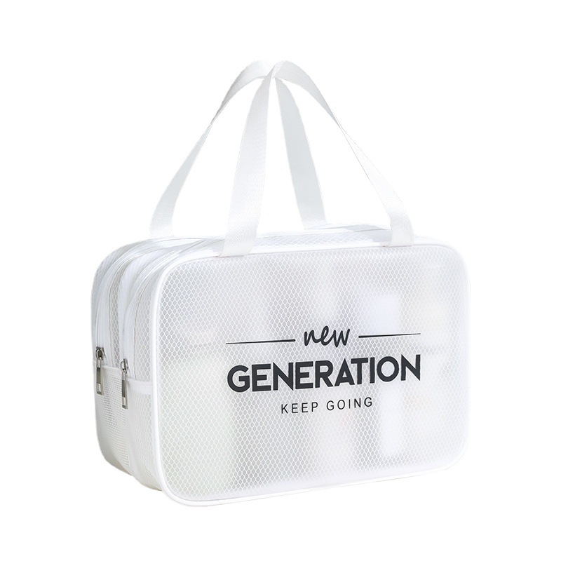 New Korean-style EVA dry-wet separation cosmetic bag, large-capacity travel portable toiletries storage bag processing and customization Item Picture