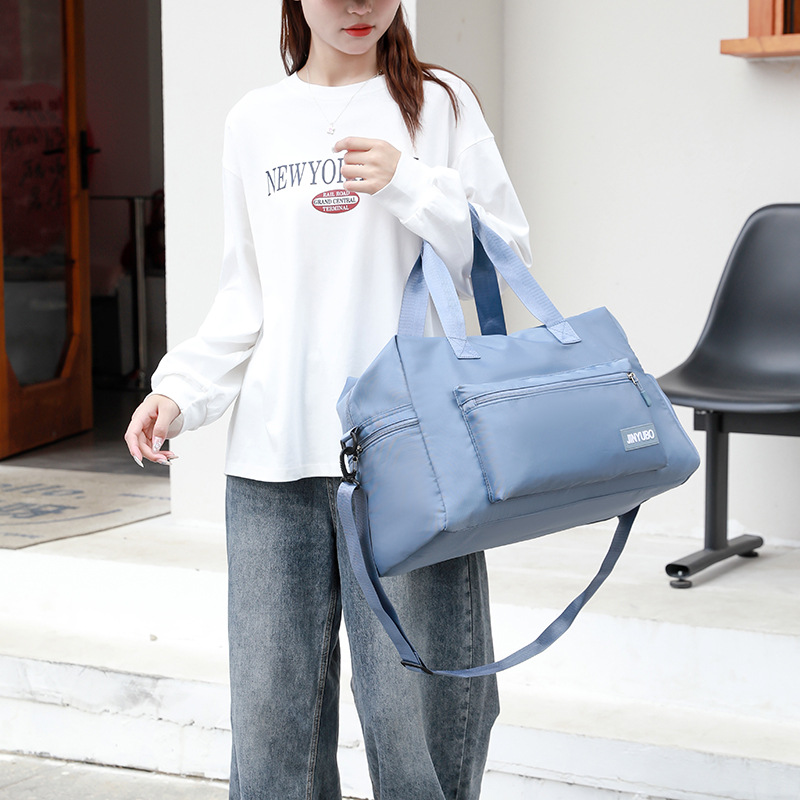 The popular macaron-colored travel bag, business trip luggage bag for women, large-capacity dry-wet separation sports and fitness bag for men Application Scenario
