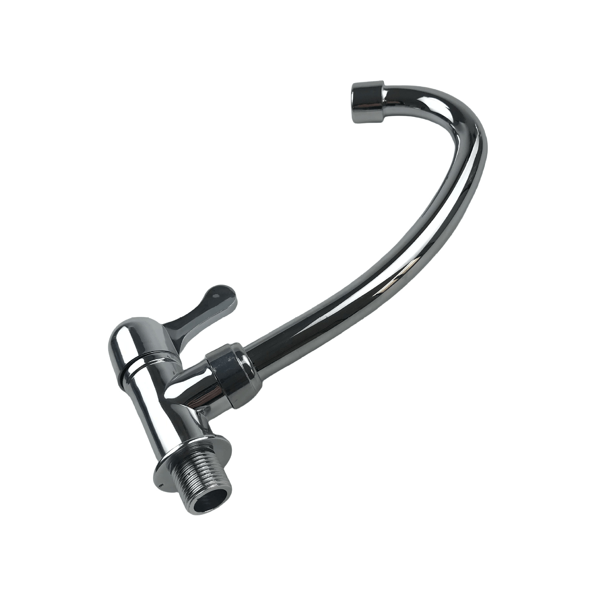 Horizontal sink, sink, single cooling faucet, kitchen wall-mounted faucet factory details Picture