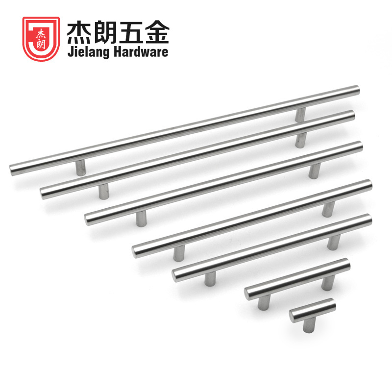 Stainless steel handle, modern and simple wardrobe, cabinet door, long handle, metal furniture, hardware drawer, single-hole small handle full figure