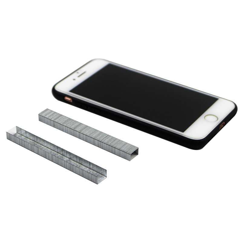 Practical Zhuangwei U-shaped nails 1008F, door type nails, manual U-shaped nails, gun special nails, 2,200 pieces per box Item Picture