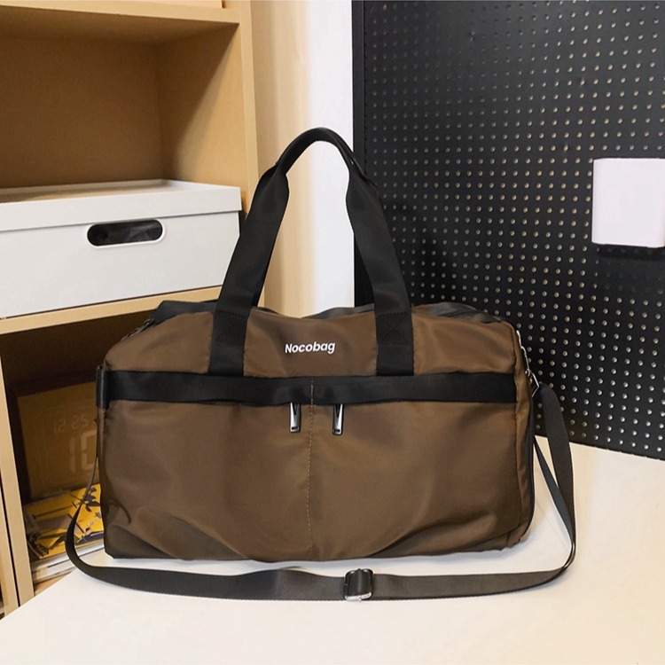 Short business trip light handbag, travel bag for going out, spring style sports and fitness bag, storage single-shoulder luggage bag Specification drawing