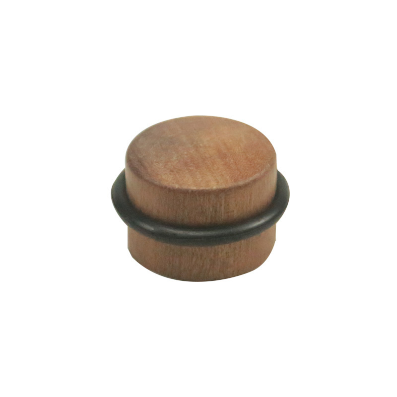 The manufacturer supplies cylindrical anti-collision silent door stops without drilling holes, and cross-border supplies rubber circular solid wood door stops Item Picture