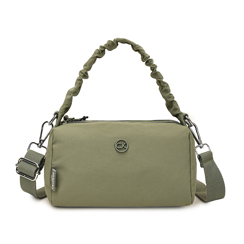 2025 New fashionable and niche design Oxford cloth dumpling bag, versatile crescent bag, hand-carry casual single-shoulder crossbody bag Item Picture
