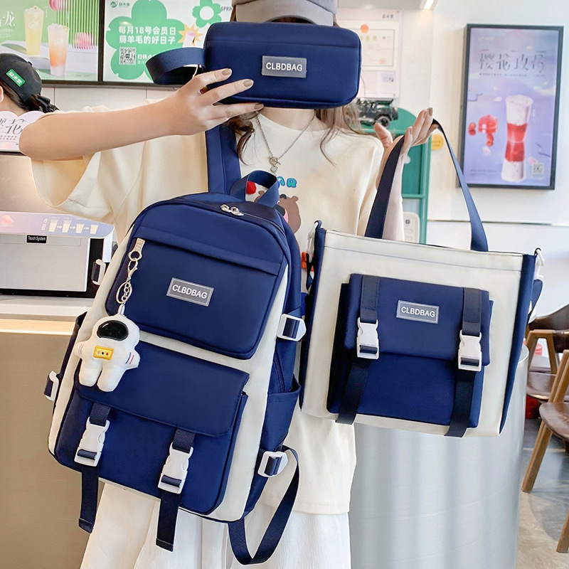 2023 New schoolbag for girls, junior high school students, primary school students from grades three to four, five and six, lightweight backpacks with large capacity full figure