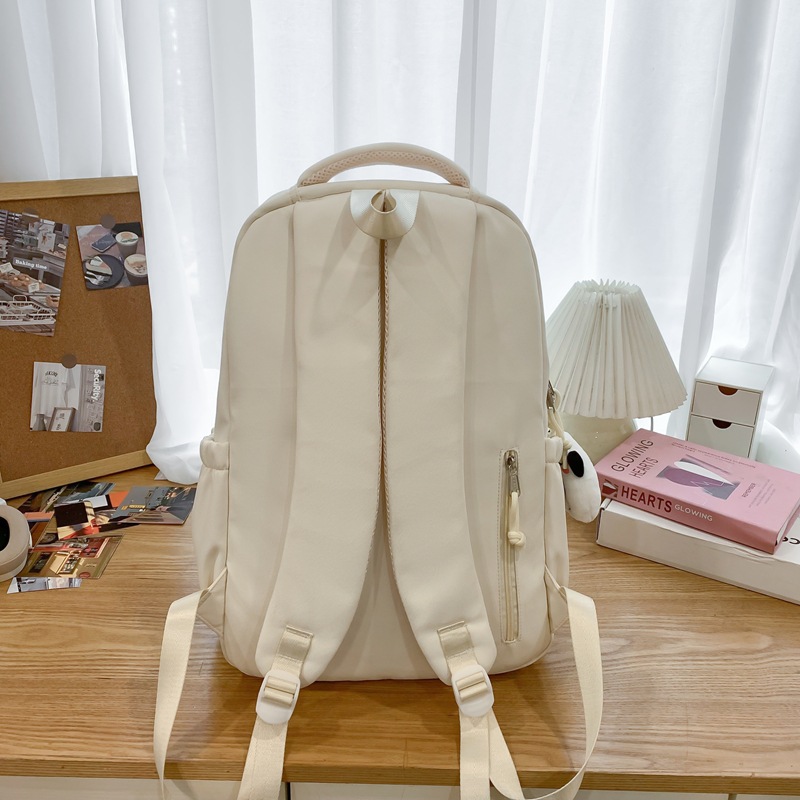 New cute cartoon-embroidered puppy backpack for girls, Japanese ins school style, large-capacity backpack for primary and secondary school students Specification drawing