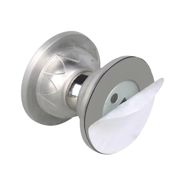 Strong magnetic door suction, short type, no need for drilling, new anti-collision and anti-theft door, magnetic plate door collision anti-wind door, toilet door stop Item Picture