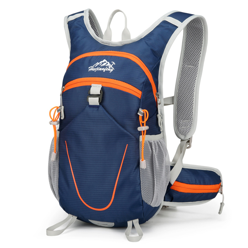 Oxford fabric cycling bag, large-capacity breathable water-repellent sports backpack, multi-functional ultra-light outdoor hiking bag Item Picture