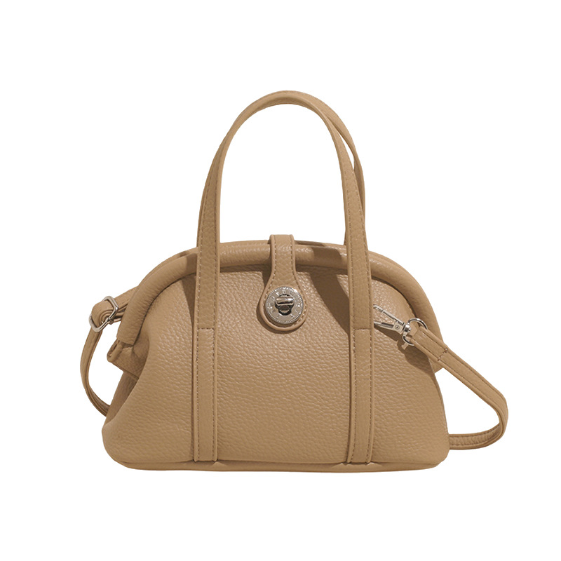 A new, trendy and fashionable single-shoulder crossbody bag for women in 2025, featuring a high-end, light luxury and niche hand-held shell bag Item Picture