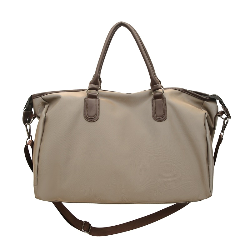 New Korean-style fashionable travel bag, solid-color carry-on luggage storage crossbody bag, large-capacity business trip sports and fitness bag full figure
