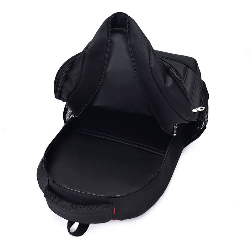 New cross-border commuting business backpack, computer bag, large-capacity, simple men's travel backpack, college student schoolbag Application Scenario