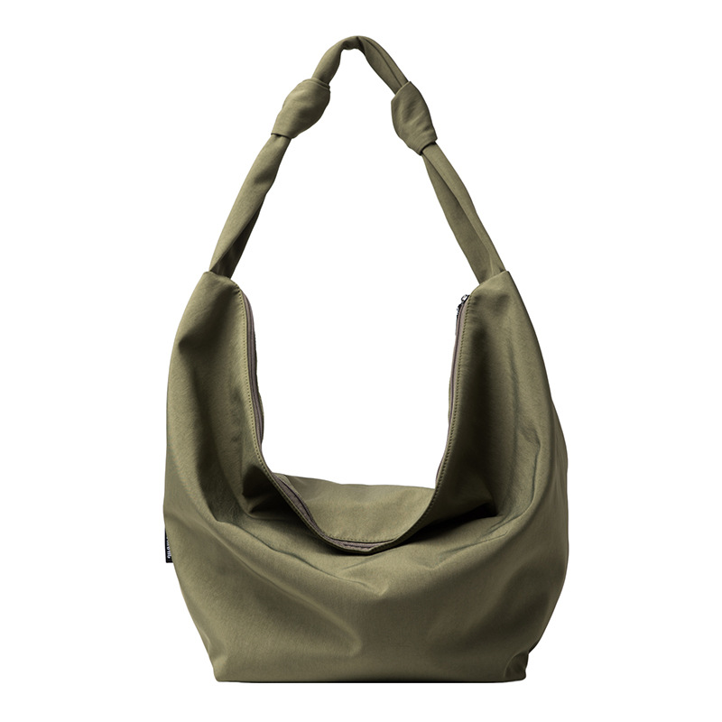 Jiaozi Bao Women's Bag 2021 New Fashionable, casual and laid-back style tote bag, trendy, ins and stylish, large-capacity single-shoulder bag Item Picture
