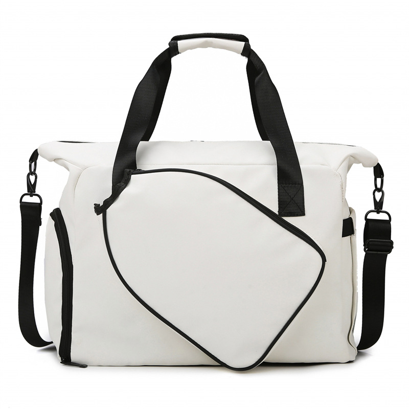 Outdoor tennis racket hand-held sports bag, crossbody badminton racket storage bag, large-capacity multi-functional short-distance travel bag Item Picture