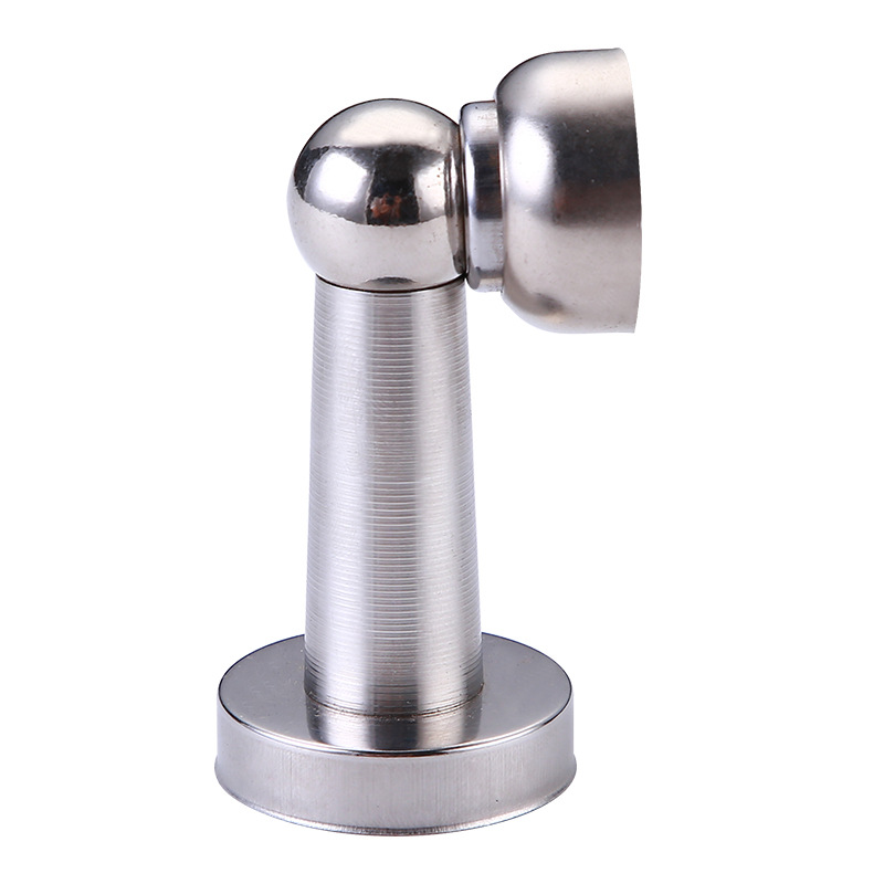 Kitchen and bathroom stainless steel strong magnetic door stops, bedroom wooden door stainless steel anti-collision silent door stop top Item Picture