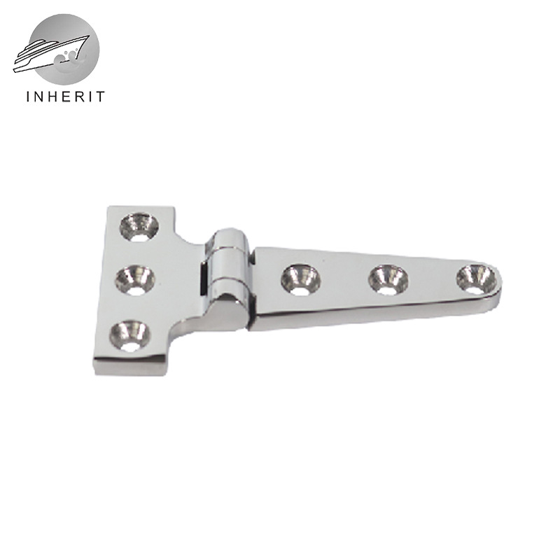 316 stainless steel 152*75*4.5 T-shaped hinges 100*54*4.8/200 cast cabinet glass door hinges Application Scenario