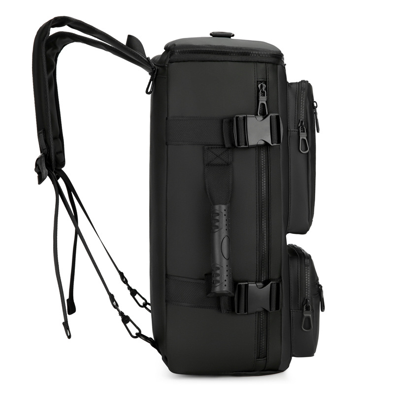 Business backpack, men's multi-functional travel bag, large-capacity hand-held bag, shoulder crossbody travel backpack, computer bag Specification drawing