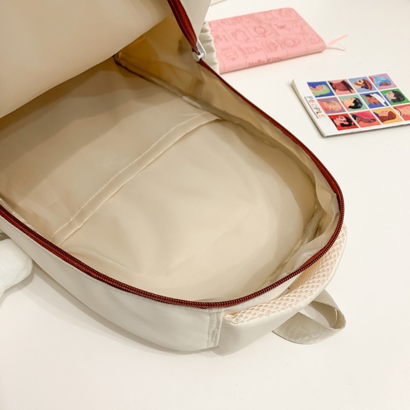 Children's cartoon backpack, cute little cat schoolbag, fashionable and versatile backpack for first and second grade primary school parent-child outings Application Scenario