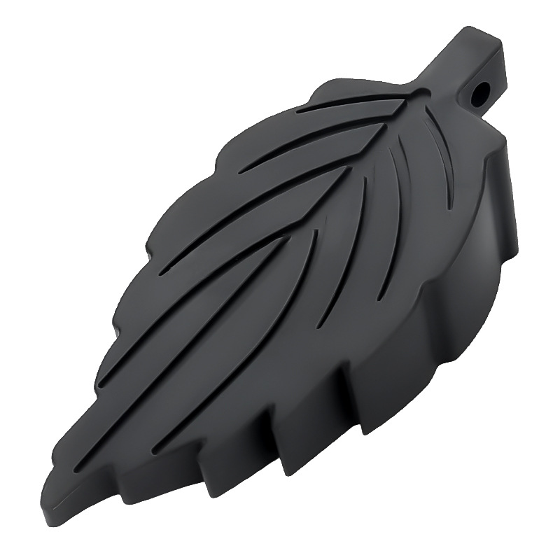 Leaf-shaped door stopper without perforation, windproof door blocker, anti-theft household safety door blocker, environmentally friendly material door blocking wonder Item Picture