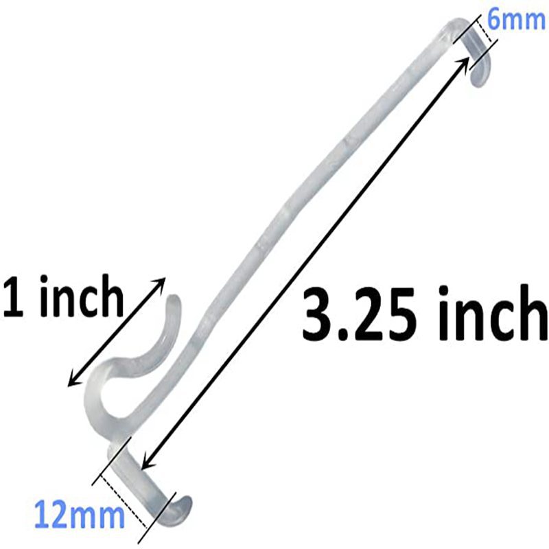 Cross-border 3.5-inch Venetian blind clip, 20 Venetian blind fixed clip, Venetian blind positioning clip, Venetian blind accessories details Picture