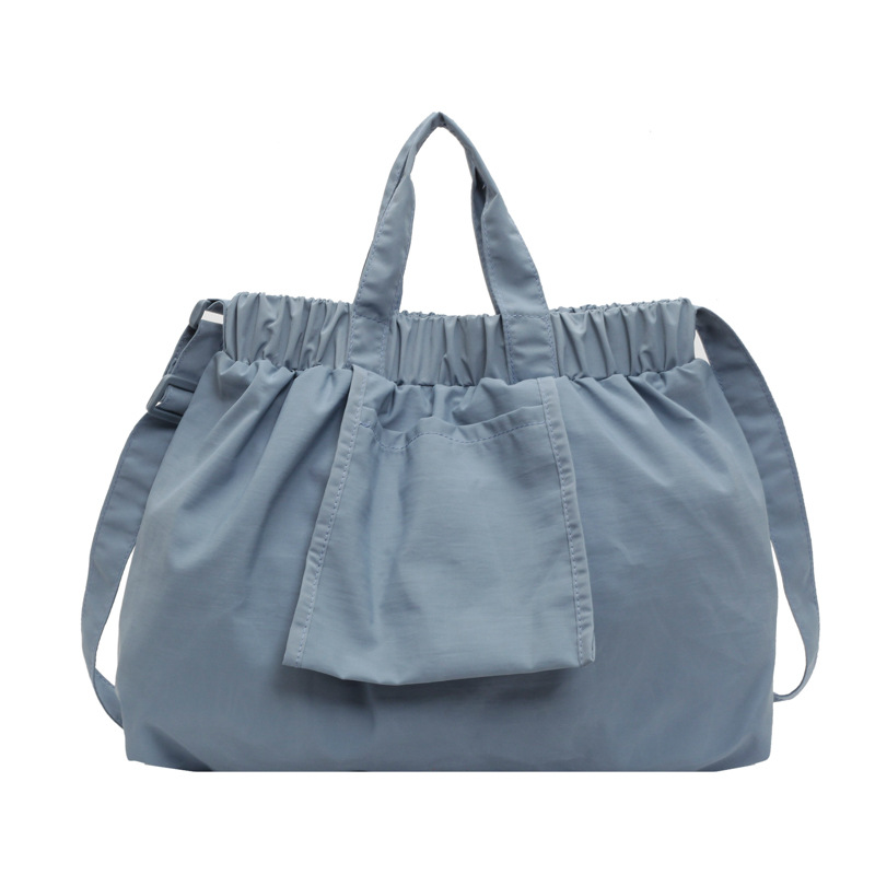 Casual large-capacity nylon fabric bag for women, 2024 new style, trendy and versatile crossbody bag, commuter tote bag Item Picture