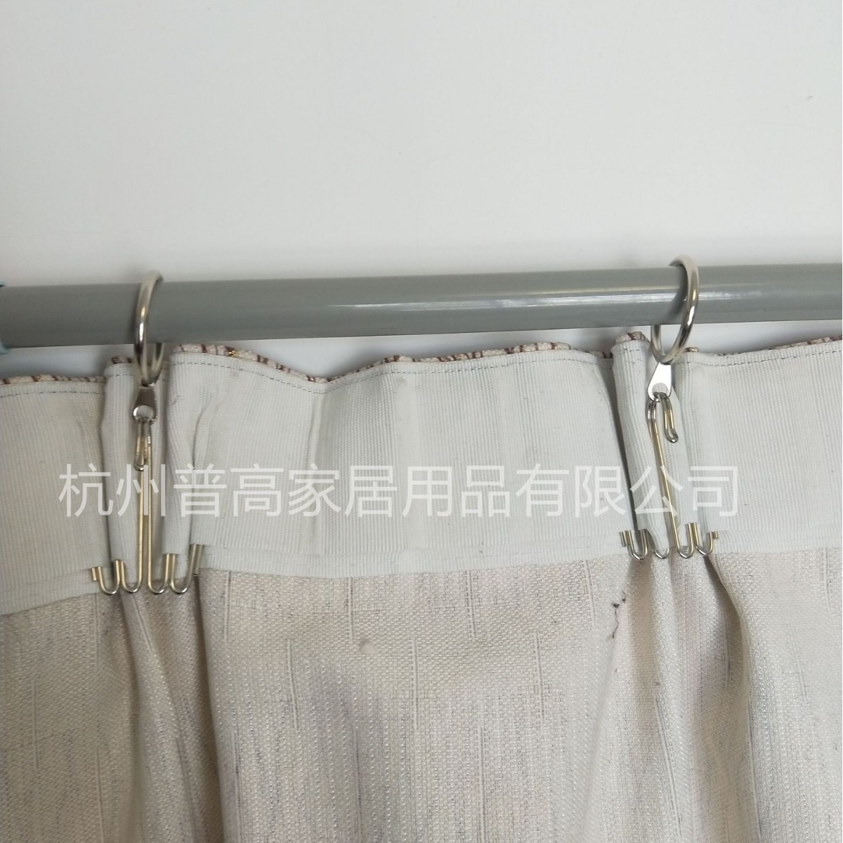Supplying curtain accessories, metal cloth tape hooks, four-fork hooks, and curtain metal hooks details Picture