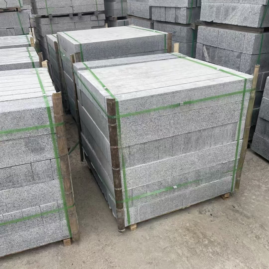 Granite curb stones, right-angle arc-shaped curbstone, municipal engineering processing, direct sales and wholesale from the factory on both sides details Picture