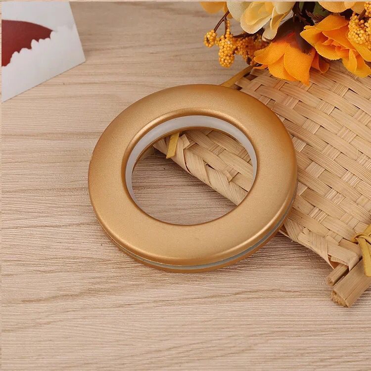80 pieces, 90 pieces, color-matching curtain rings, Roman ring accessories, auxiliary materials, perforated rings, buckle rings, Roman rod rings details Picture