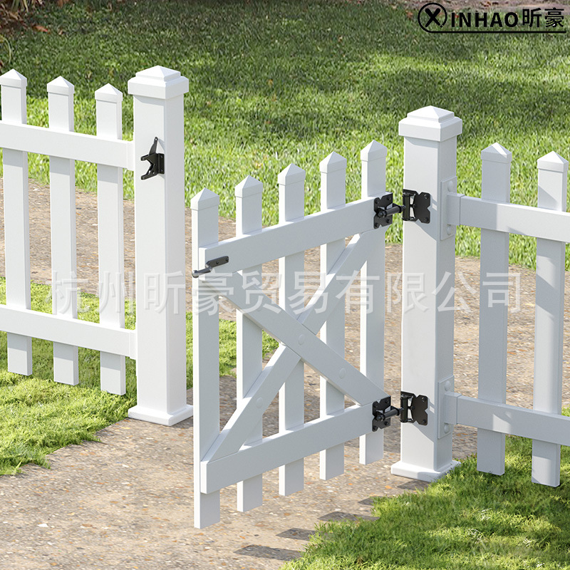 American-style PVC garden hinges, PVC fence door hinges, PVC fence hinge, fence door hinges Specification drawing
