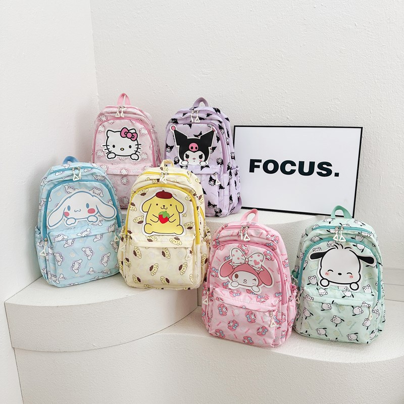 Cross-border cartoon schoolbag, large-capacity, cute backpack for primary and high school students to carry on both shoulders, lightweight travel backpack Application Scenario