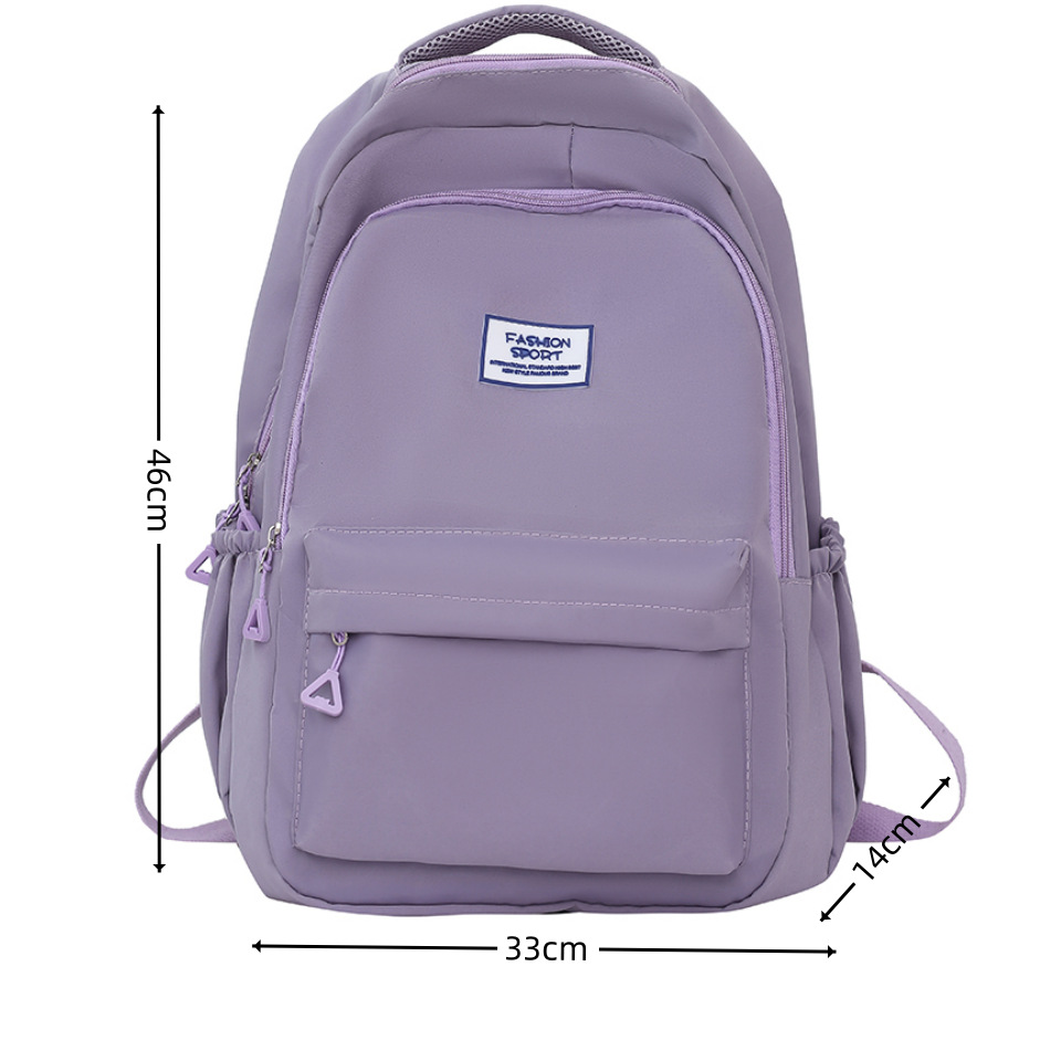 New 2025 campus style backpacks for high school and junior high school students, large-capacity computer backpacks for boys Item Picture