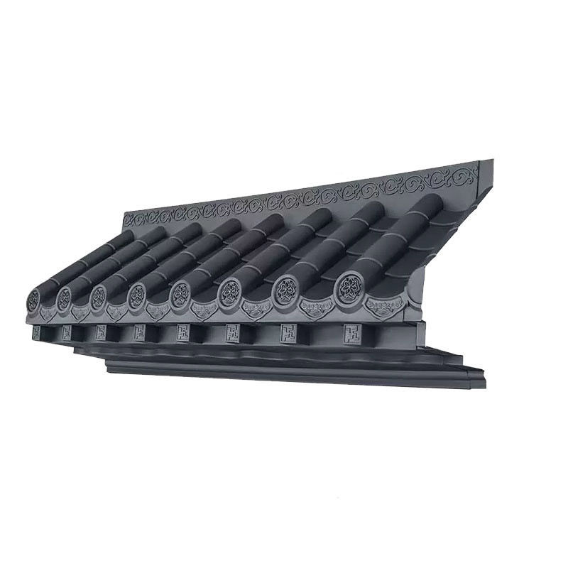 Frame-free antique tiles, eaves integrated resin tiles, three-dimensional tiles, storefront, wall cover tiles, rain shields, Windows and rain covers Item Picture