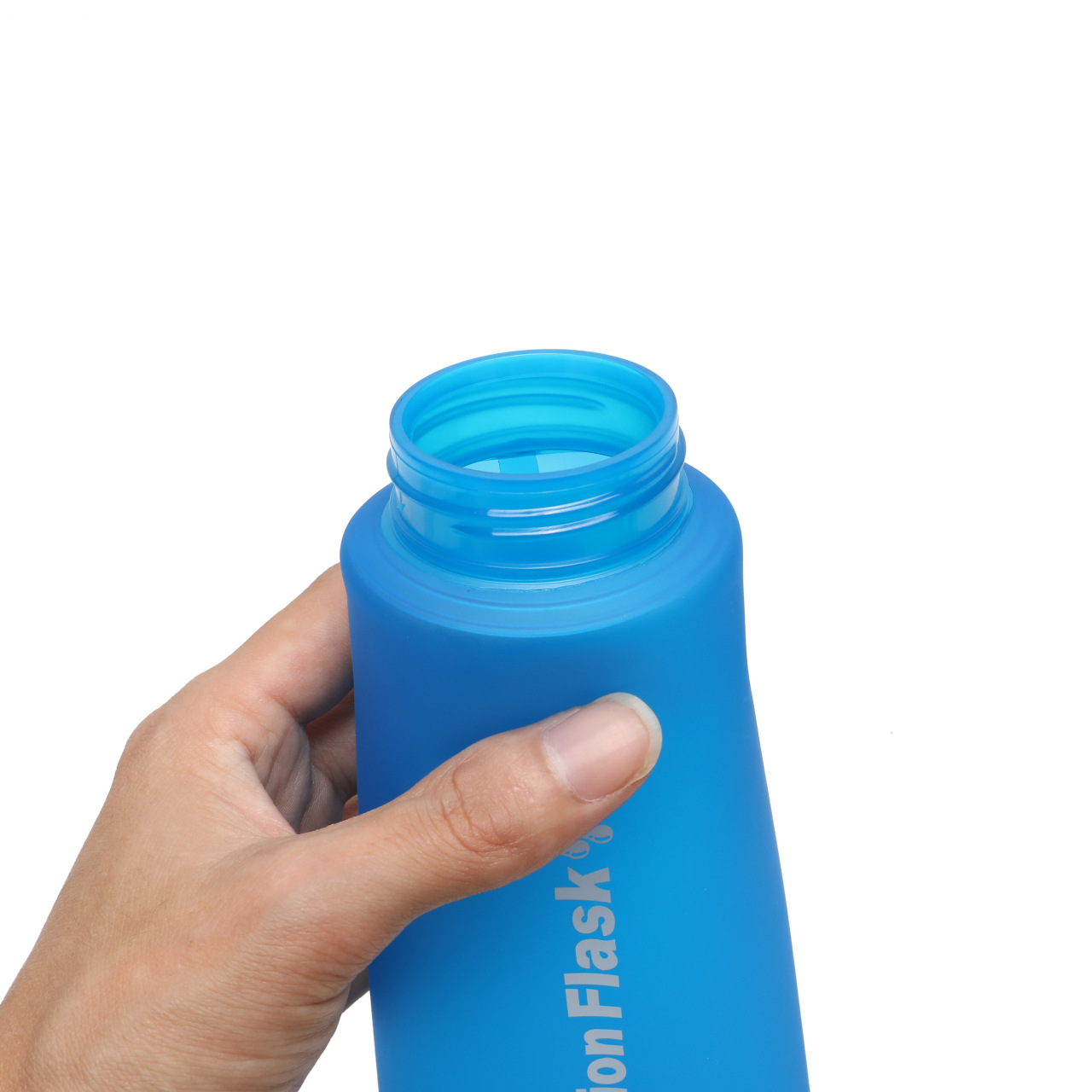 Cross-border portable soft water bag, outdoor sports marathon refill water bottle, cycling bag, running folding water bottle, 500ml Specification drawing