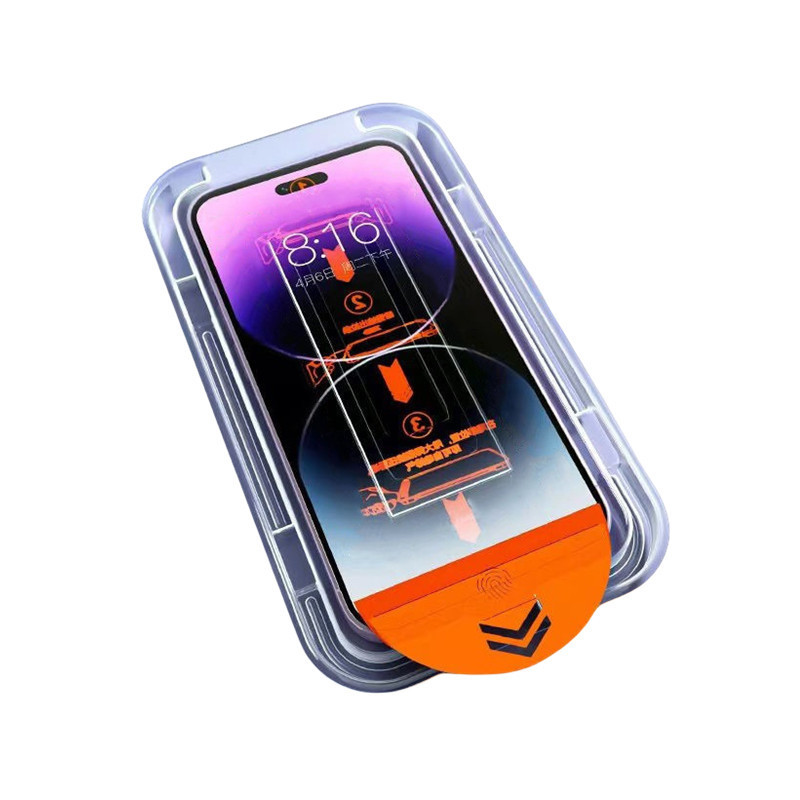 Applicable to iPhone 15promax dust-free chamber, iPhone16 14-second box application, tempered film dust removal chamber, anti-peeping X Item Picture