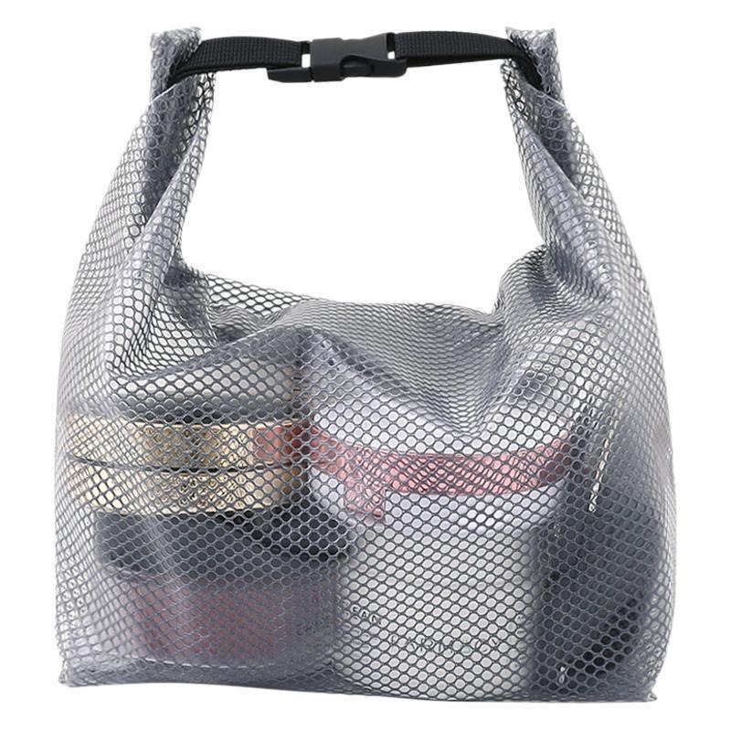 EVA anti-stain, waterproof and dirt-resistant hand-held storage bag, large capacity, high appearance level, snap-on portable toiletry bag and makeup bag Item Picture