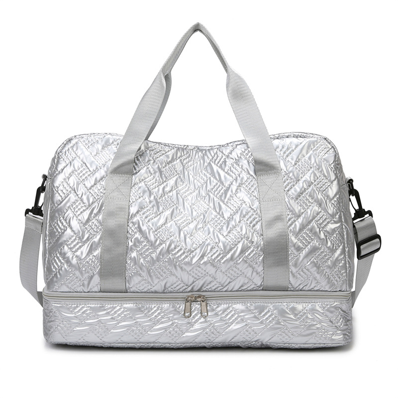 Independent shoe warehouse, high appearance level travel bag wholesale, large capacity Oxford fabric sports and fitness bag, short business trip handbag Item Picture