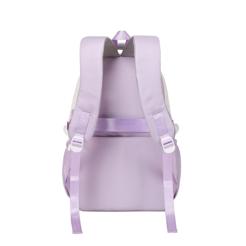 A Korean version of the ins school style, large-capacity backpack for junior high school, senior high school and primary school students, with contrasting colors and multiple layers to reduce the burden. A male backpack Specification drawing