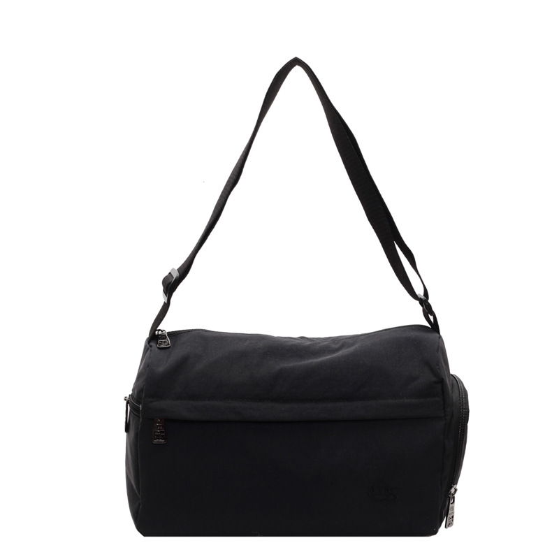 Canvas bag for women, large capacity 2024 new autumn and winter versatile single-shoulder crossbody bag, fabric bag for class and commuting tote bag Item Picture