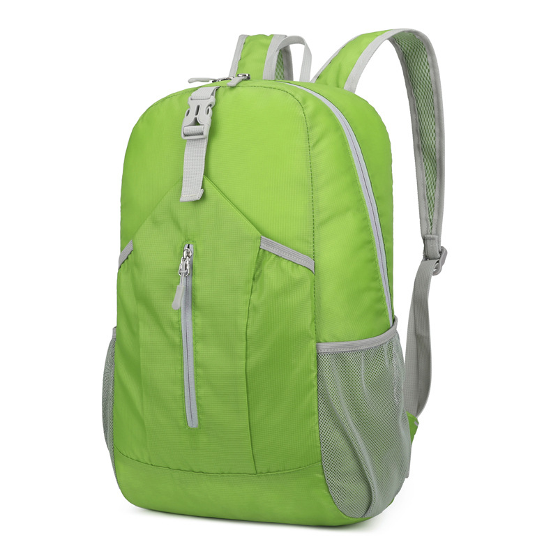 Outdoor hiking bag, portable foldable shoulder hiking sports backpack, skin bag, light and casual travel bag Item Picture