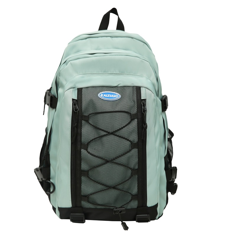 Workwear-style backpacks for college students, schoolbags for girls, ins for high school students, outdoor travel fashion trends, sports backpacks for boys Item Picture